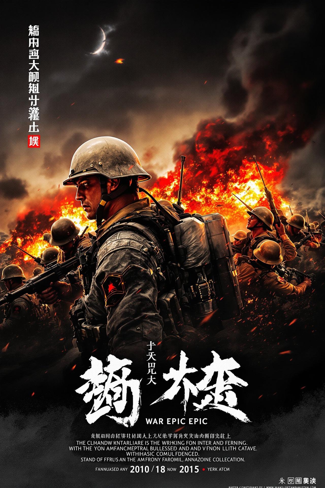 玖玖视频出品电影《破晓之战》封面海报